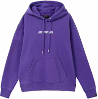 Jordan Solid Color Pullover Hoodie with Logo Drawstring Dark Purple DV6464-514 Jordan Solid Color Pullover Hoodie with Logo Drawstring Dark Purple DV6464-514