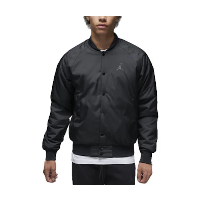 Jordan Solid Color Single-Breasted Jacket Black DV9791-010