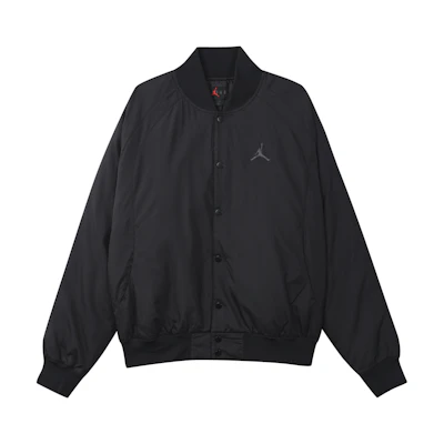 Jordan Solid Color V-Neck Button Jacket Black DV9792-010