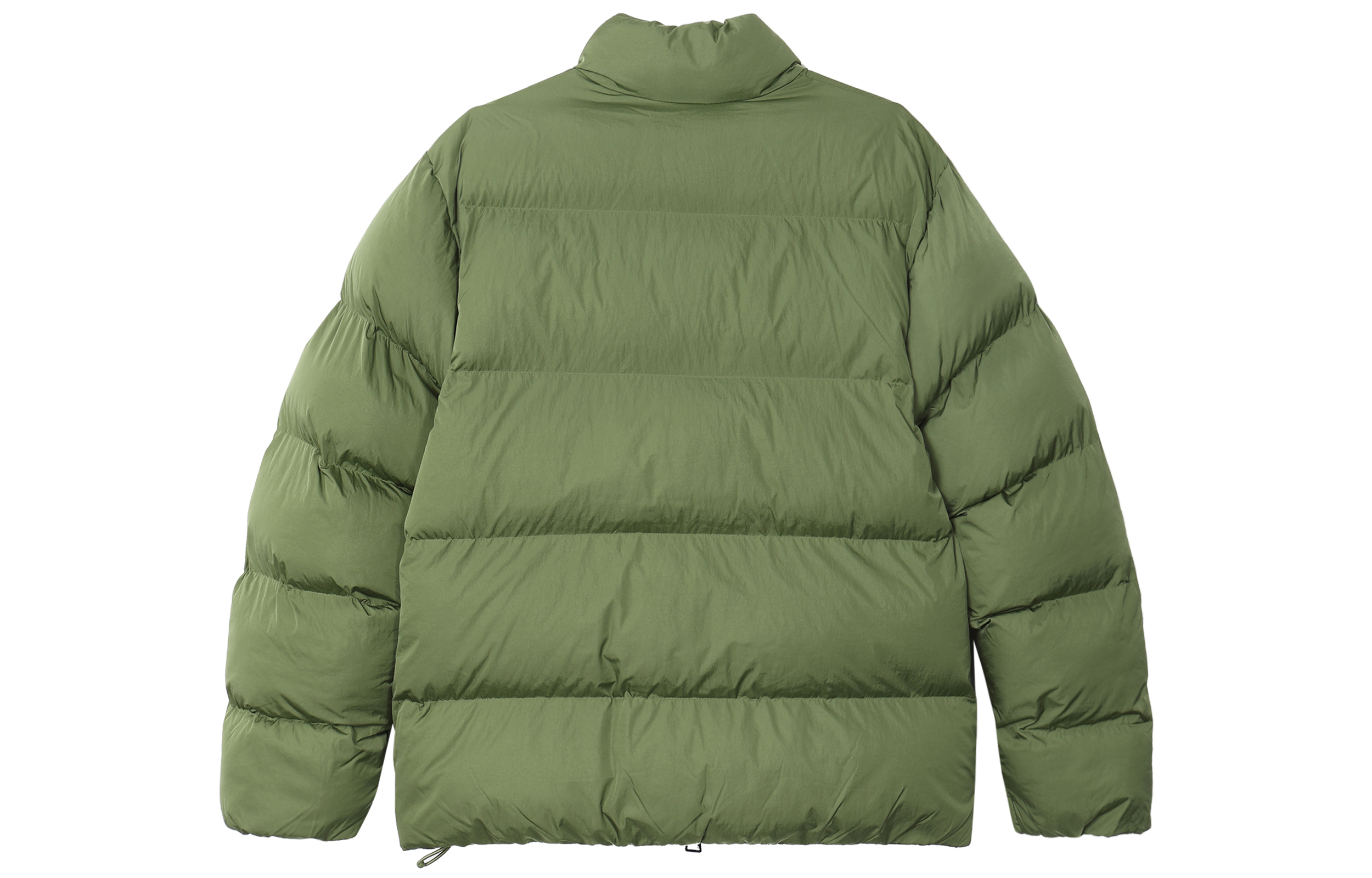 Lookbook Jordan Solid Color Zip-Up Casual Cotton Jacket Light Olive Yellow FB7332-340