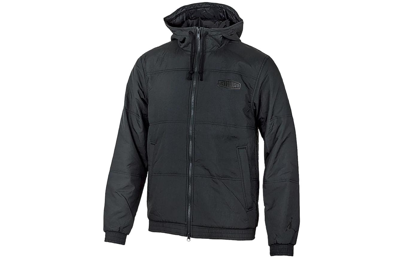 Jordan Solid Color Zip-Up Jacket Black DC9669-070
