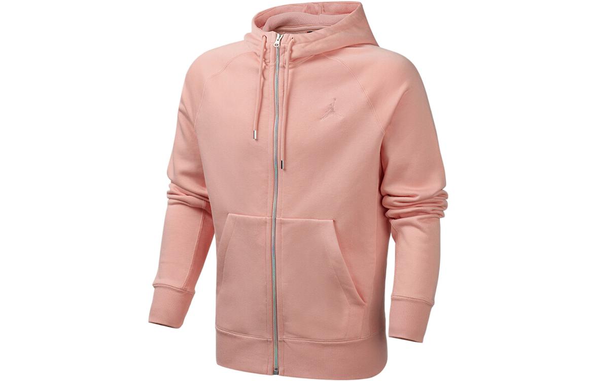 Jordan Solid Color Zip Hoodie Jacket Pink AV2961-623