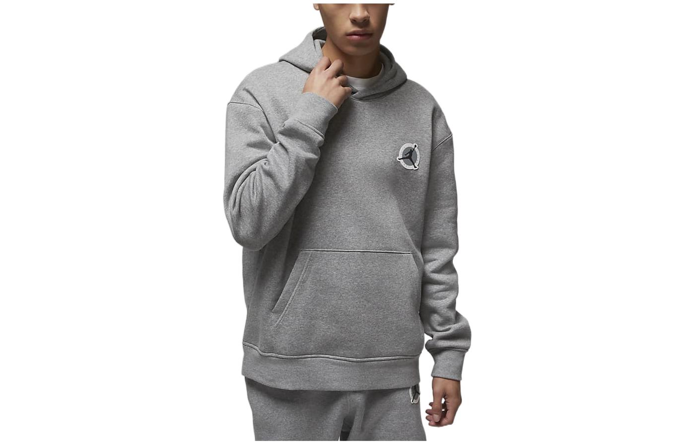 Jordan Solid Icon Hoodie Grey DV7592-091
