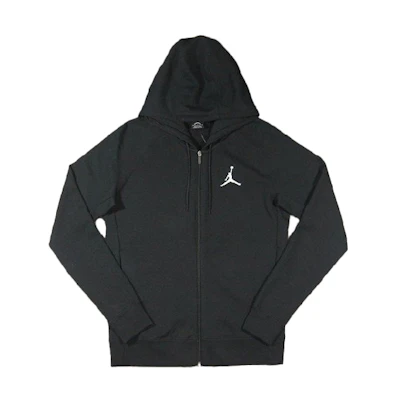 Jordan Solid Knit Hoodie Jacket Black 822659-010