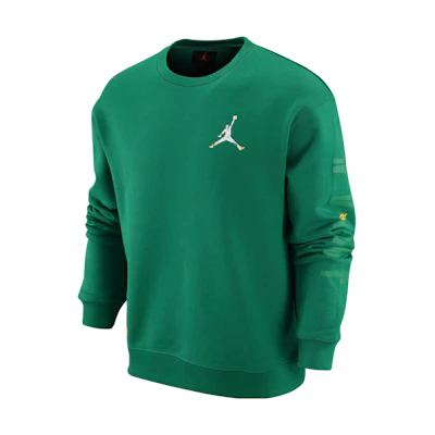 Jordan Solid Logo Crewneck Sweatshirt Green () FB7658-365