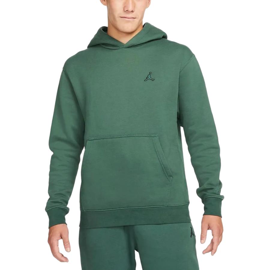 Jordan Solid Logo Green Hoodie DA9819-333