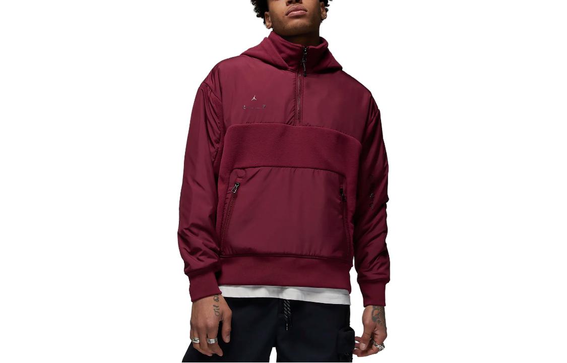Jordan Solid Logo Hoodie Maroon () DV1591-680