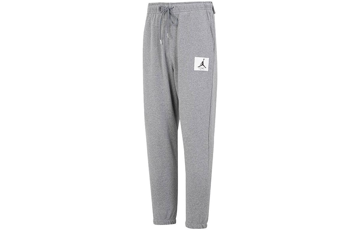 Jordan Solid Logo Jogger Sweatpants Men’s Grey DQ7469-091