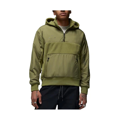 Jordan Solid Logo Pocket Hoodie Matcha Green DV1591-378