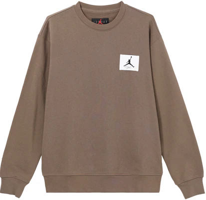 Jordan Solid Logo Print Crewneck Sweatshirt Men’s Beige FB3910-274 Buy Jordan Solid Logo Print Crewneck Sweatshirt Men’s Beige FB3910-274