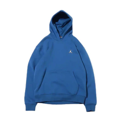 Jordan Solid Logo Print Loose Hoodie Blue Long Sleeve DQ7467-485