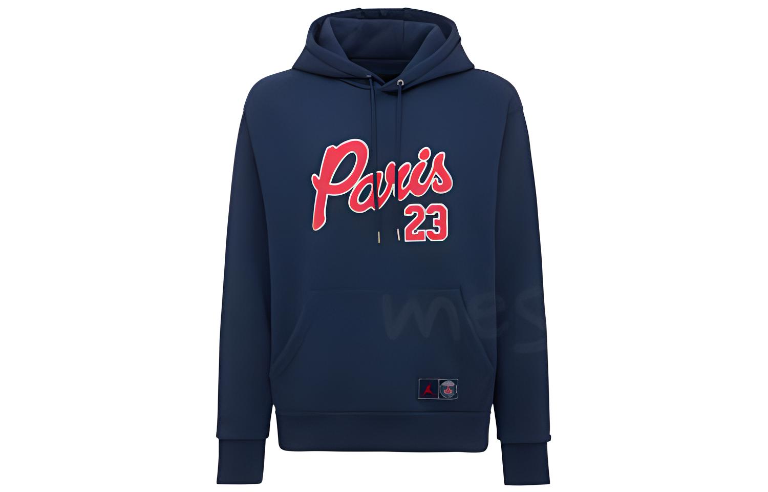Jordan Solid Logo Print Pullover Hoodie Blue () DB6496-410