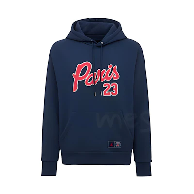 Jordan Solid Logo Print Pullover Hoodie Blue () DB6496-410