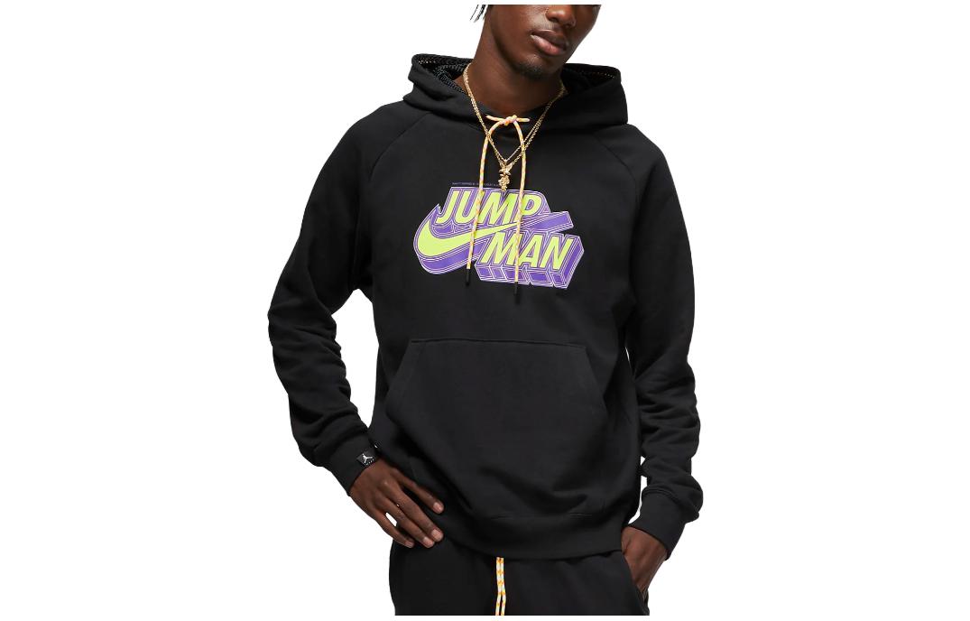Jordan Solid Logo Pullover Hoodie Black () DM1402-010
