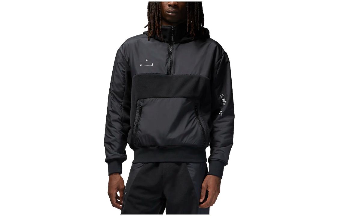Jordan Solid Logo Pullover Hoodie Black DV1591-010