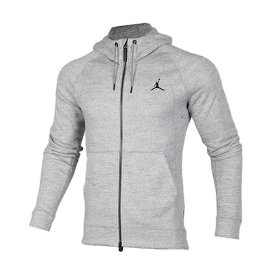 Jordan Solid Logo Zip-Up Hoodie Jacket Grey () 860197-063