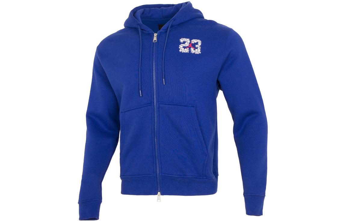 Jordan Solid Logo Zip-Up Jacket Blue DR6424-455