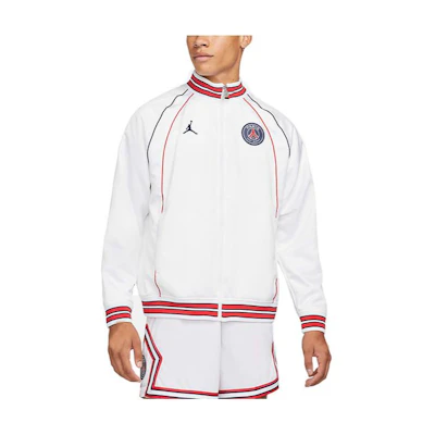 Jordan Solid Logo Zip-Up Jacket White DB6485-100