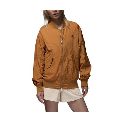 Jordan Solid Waterproof Breathable Lightweight Zip Jacket Unisex Desert Bronze FN4623-228