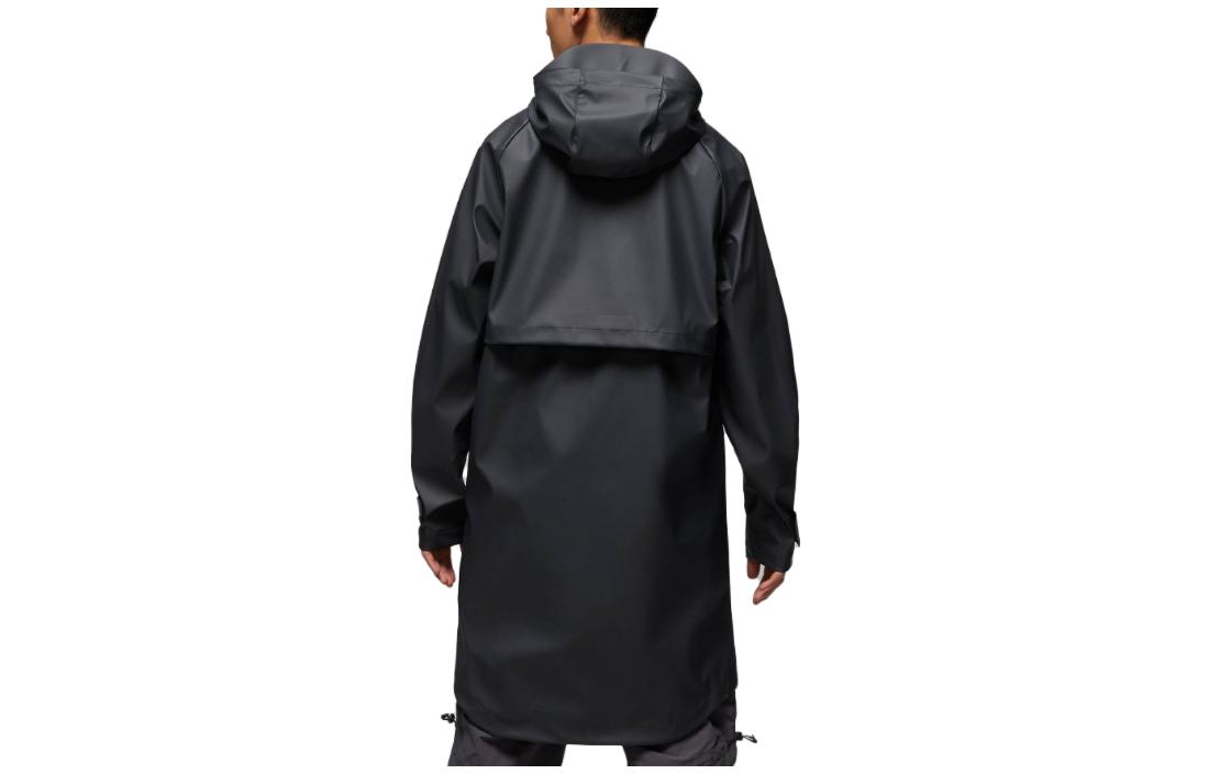 Lookbook 乔丹深灰色长款连帽拉链运动外套 DV7692-022