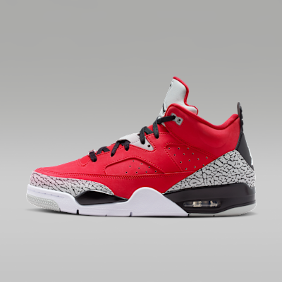 Jordan Son of Mars Low Fire Red/Gray Mist/White/Black 580603-600