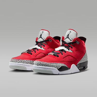 Purchase Jordan Son of Mars Low Rojo Fuego/Gris Niebla/Blanco/Negro 580603-600