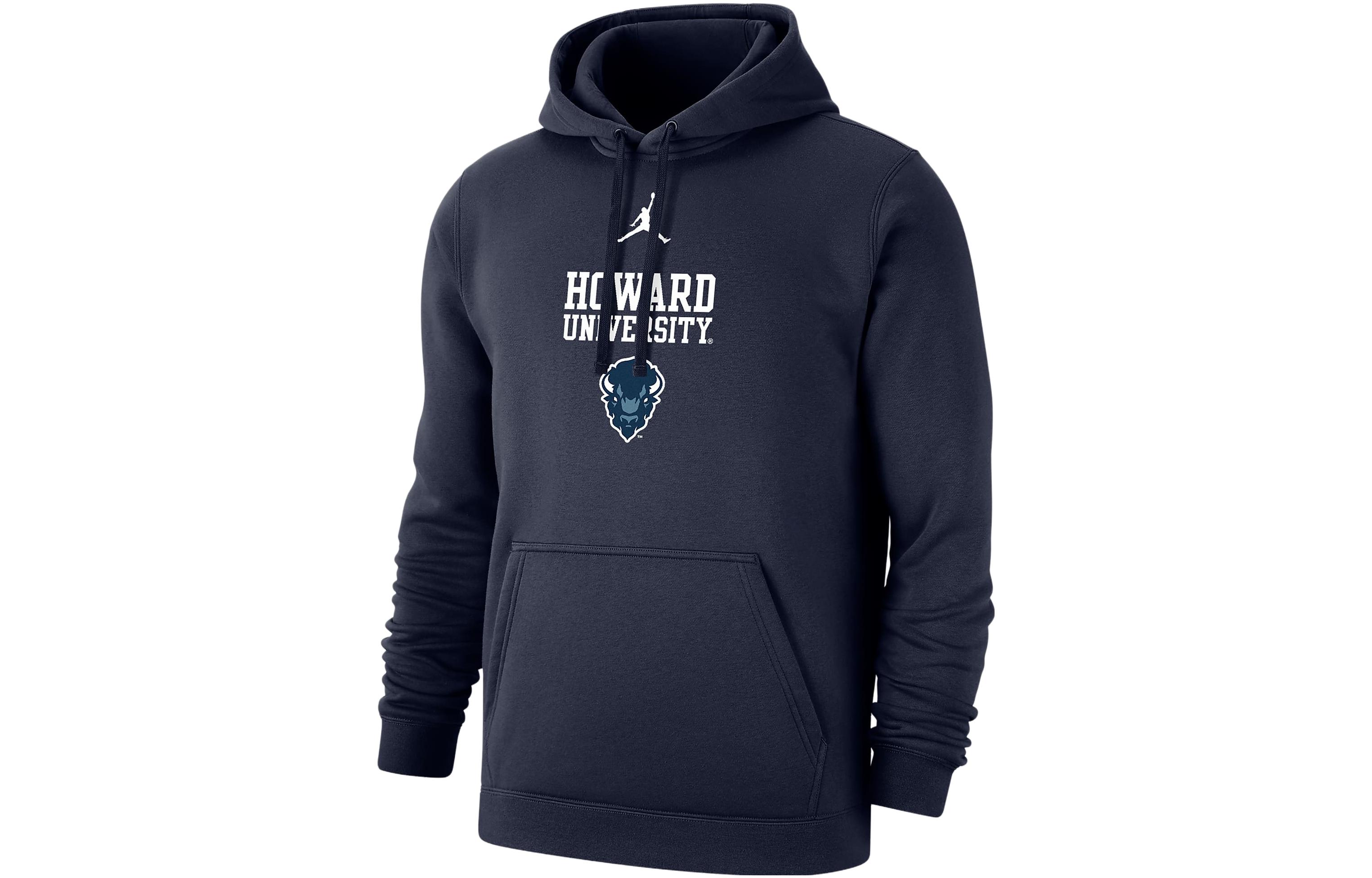 Jordan Spelman Club Fleece Logo Graphic Navy Blue Hoodie M31777P738H-HOW