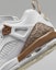 Cheap (JR) Jordan Spizike Rendah 'Putih Akio Coklat' FQ3950-101
