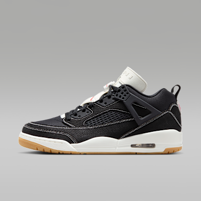 Jordan Spizike Low Black/University Red/Gum Medium Brown/Sail IR2012-001