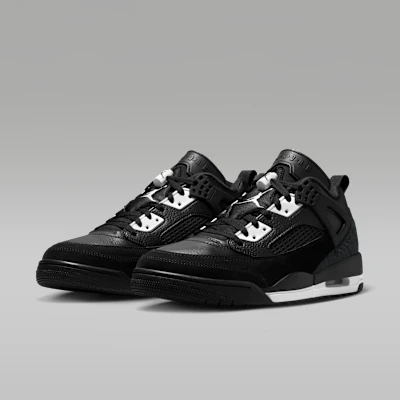 Jordan Spizike Low Noir/Blanc/Anthracite FQ1759-010 Details for Jordan Spizike Low Noir/Blanc/Anthracite FQ1759-010