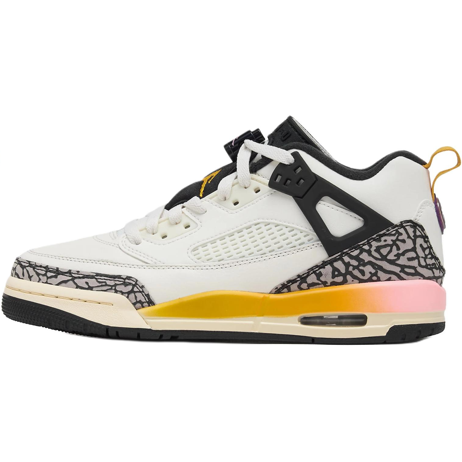 (Youth) Jordan Spizike Low White Classic Versatile Basketball Shoes . FQ3950-107