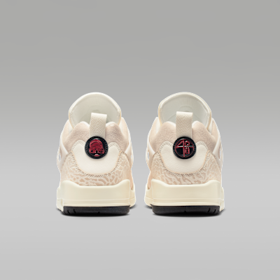 Details for 乔丹 Spizike Low 米白/大学红/浅卡其/黑色 IQ0303-133