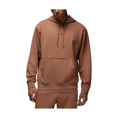 Jordan Sport Crossover Minimal Logo Brown Hoodie Casual Comfort Design FV8606-223