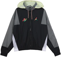 Order Jordan Sport DNA 刺繡標誌拼接織布外套 黑色秋季款 DN3404-011