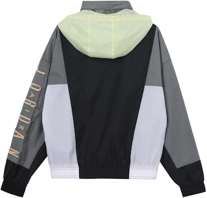 乔丹运动DNA绣Logo拼色织夹克黑色秋季版 DN3404-011 Lookbook 乔丹运动DNA绣Logo拼色织夹克黑色秋季版 DN3404-011