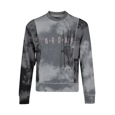 Jordan Sport DNA Embroidered Logo Retro Sweatshirt Light Smoke Grey CD5733-084