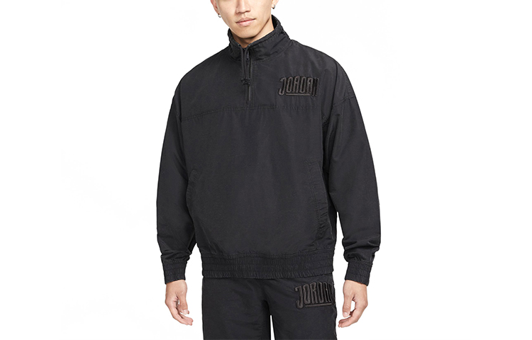 Jordan Sport DNA Half-Zip Pullover Jacket Black (Asia Edition) DA7166-010