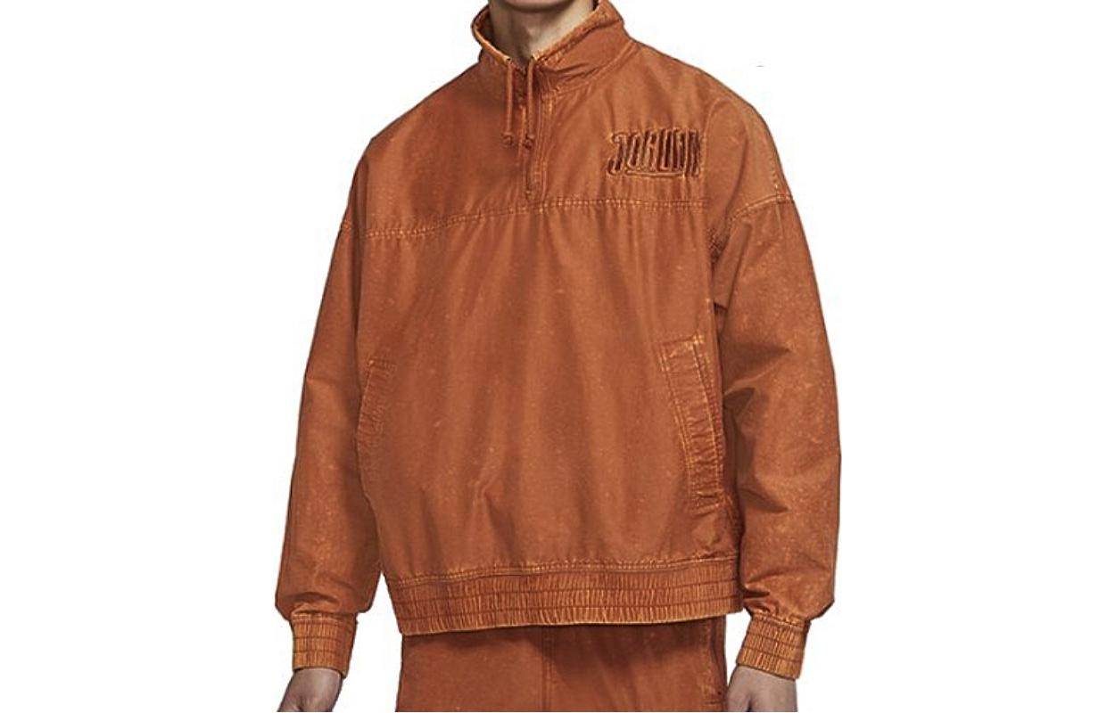 Jordan Sport DNA Half-Zip Pullover Jacket Brown ( Casual Sportswear) DA7166-220