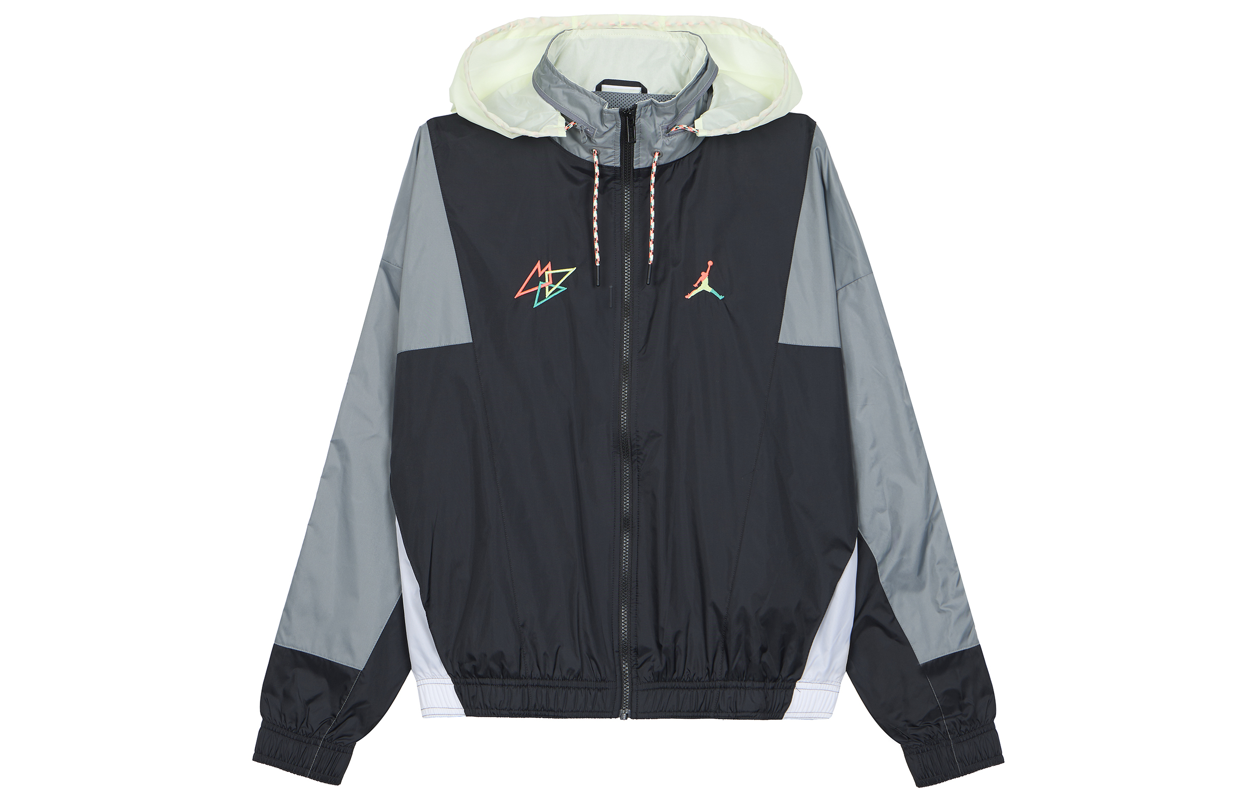 Jordan Sport DNA Logo Colorblock Hoodie Jacket Black CK9566-011