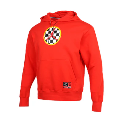 Jordan Sport DNA Logo Fleece Pullover Hoodie Red Chili CV2785-673