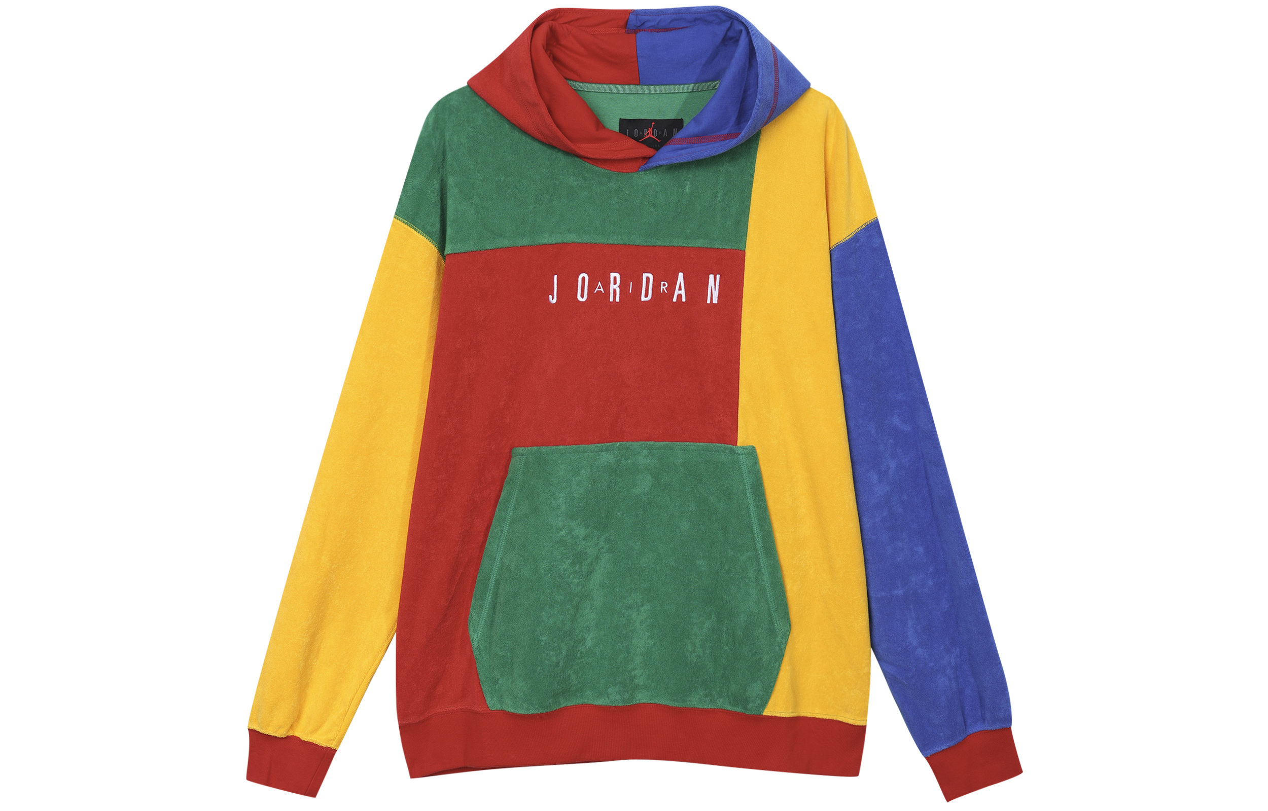 Jordan Sport DNA Multicolor Patchwork Retro Hoodie CJ6084-480