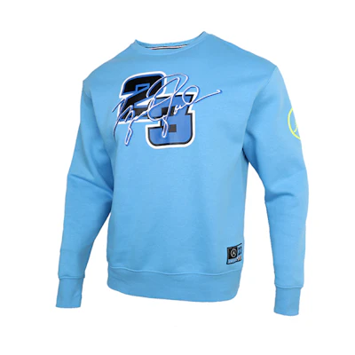 Jordan Sport DNA Printed Fleece Crewneck Sweatshirt University Blue - DD3877-412