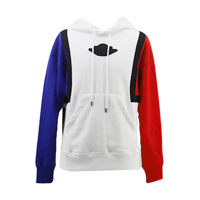 Jordan Sport DNA Pullover Hoodie Wings Logo White/Black Casual Fleece AT9963-100