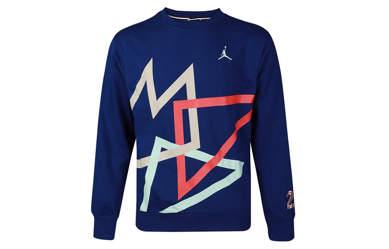 Jordan Sport DNA Pullover Sweatshirt Blue Casual Wear CZ5468-455