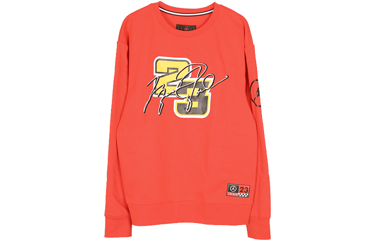 Jordan Sport DNA Pullover Sweatshirt Chili Red Retro Style DD3877-673