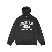 Jordan Sport Dri-FIT Crossover Black Logo Hoodie for Outdoor & Casual Wear FV8627-010 Jordan Sport Dri-FIT Crossover Black Logo Hoodie for Outdoor & Casual Wear FV8627-010