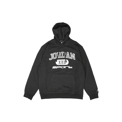 Jordan Sport Dri-FIT Crossover Black Logo Hoodie for Outdoor & Casual Wear FV8627-010