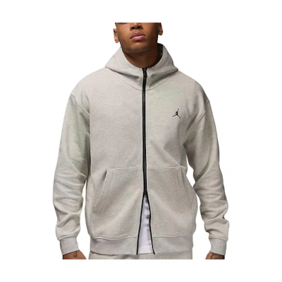 Jordan Sport Hoop Fleece Dri-FIT Full-Zip Hoodie Gray Casual Jacket FV8602-050