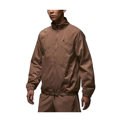Jordan Sport Jam FW24 Waterproof Warm-Up Jacket Brown Fashion Logo Design FN5849-223