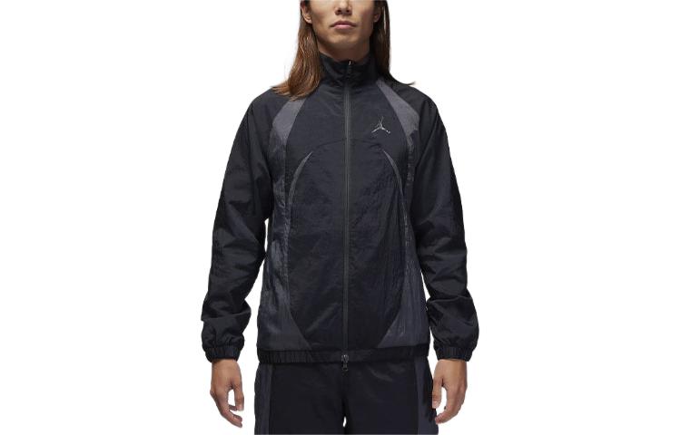 Jordan Sport Jam Logo Colorblock Retro Track Jacket Black () FN5848-010